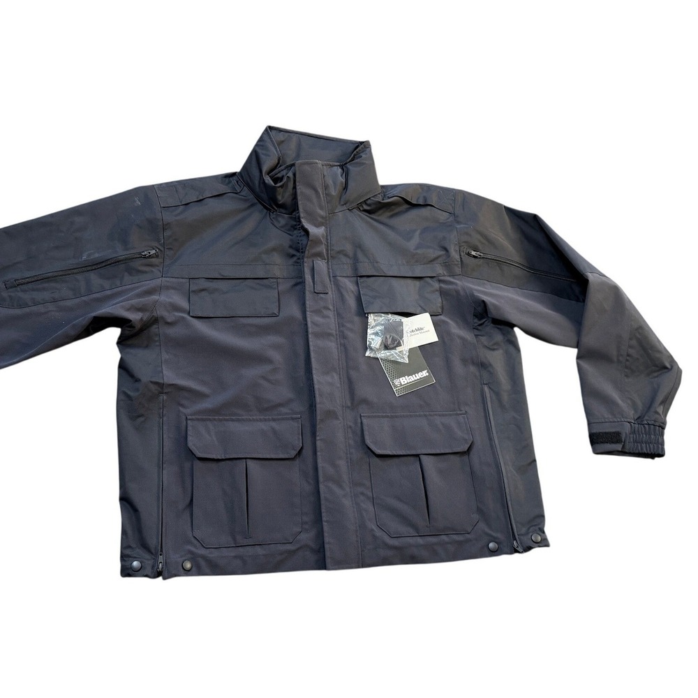 Blauer 9820 TacShell Tactical Jacket Dark Navy Reflective Utility Men XL REG